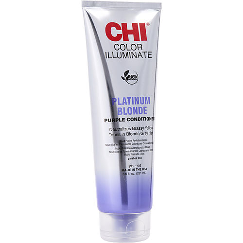 Chi Chi Color Illuminate Conditioner - Platinum Blonde 8.5 Oz