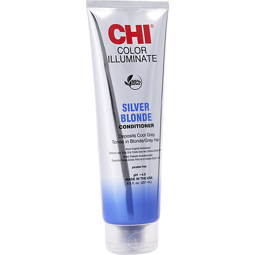 Chi Chi Color Illuminate Conditioner - Silver Blonde 8.5 Oz