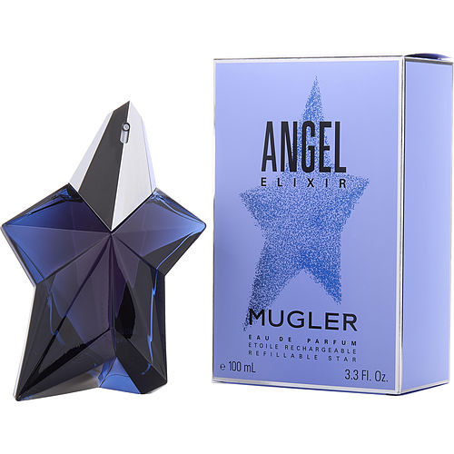 Thierry Mugler Angel Elixir Eau De Parfum Refillable Spray 3.4 Oz