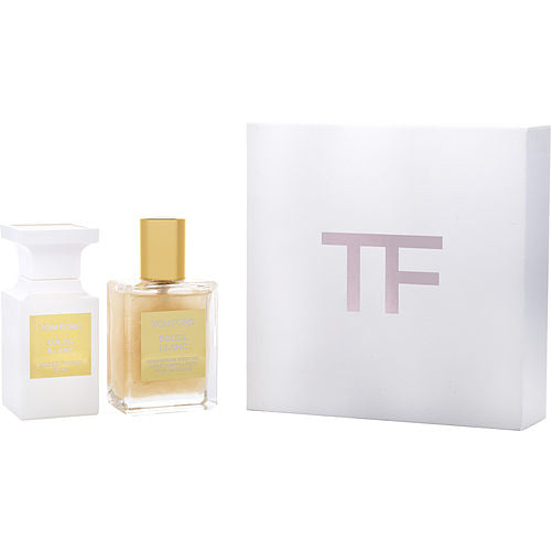 Tom Ford Tom Ford Soleil Blanc Eau De Parfum Spray 1.7 Oz & Shimmering Body Oil 1.5 Oz For Unisex