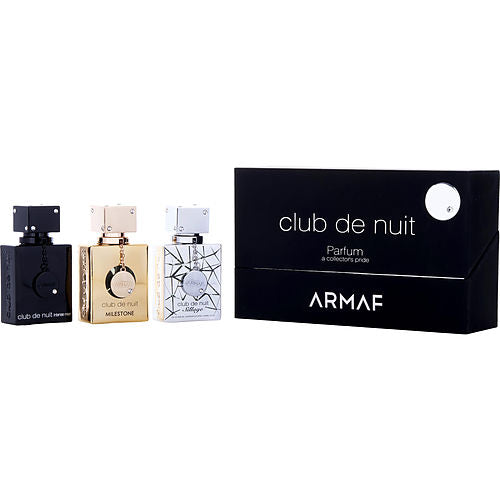 Armafarmaf Variety3 Piece Variety With Club De Nuit Intense & Club De Nuit Sillage & Club De Nuit Milestone An All Are Eau De Parfum Spray 1 Oz