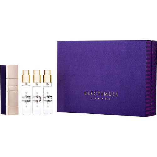 Electimuss Electimuss Trajan Pure Parfum Travel Spray 0.34 Oz X3 & Atomizer For Unisex