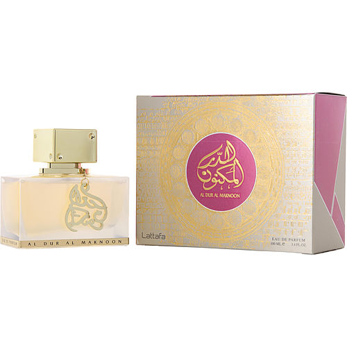 Lattafalattafa Al Dur Al Maknoon Goldeau De Parfum Spray 3.4 Oz