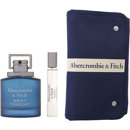 Abercrombie & Fitch Abercrombie & Fitch Away Tonight Edt Spray 3.4 Oz & Edt Spray 0.5 Oz & Bag For Men