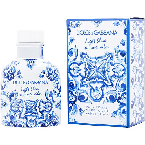 Dolce & Gabbana D & G Light Blue Summer Vibes Edt Spray 2.5 Oz