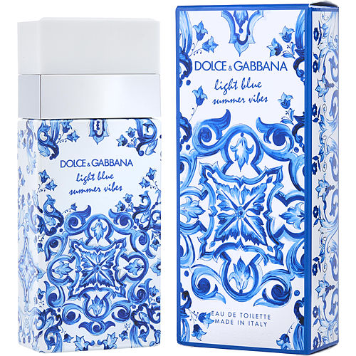 Dolce & Gabbana D & G Light Blue Summer Vibes Edt Spray 3.3 Oz