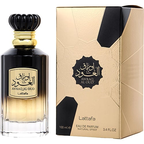 Lattafa Lattafa Awraq Al Oud Eau De Parfum Spray 3.4 Oz For Unisex