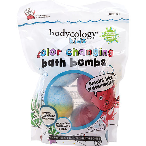 Bodycologybodycology Watermeloncolor Changing Bath Bomb 10 Oz