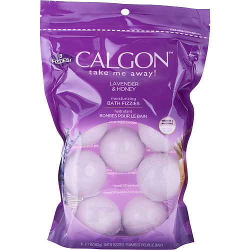 Calgoncalgon Lavender & Honeybath Fizzies 8 X 2.1 Oz