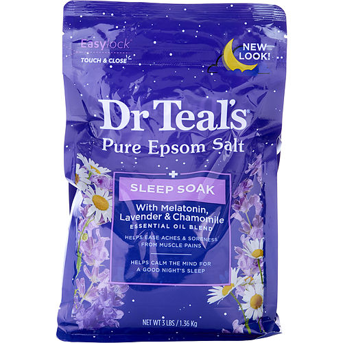 Dr. Teal'Sdr. Teal'Spure Epsom Salt Melatonin Sleep Soak With Essential Oil Blend --1.36Kg/48Oz