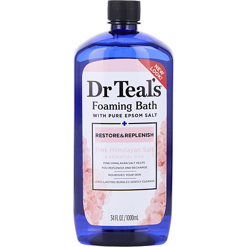 Dr. Teal'Sdr. Teal'Sfoaming Bath With Pure Epsom Salt Restore & Replenish With Pink Himalayan --1000Ml/34Oz