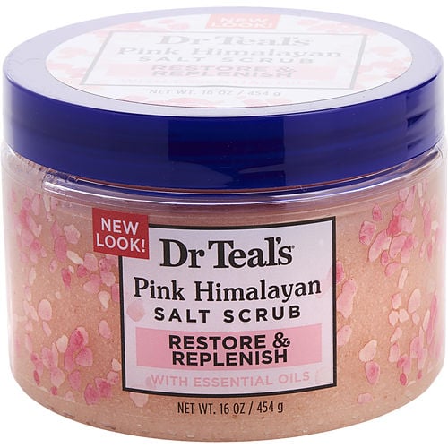 Dr. Teal'S Dr. Teal'S Pink Himalayan Salt Scrub - Restore & Replenish With Pure Epsom Salt & Essential Oils --454G/16Oz