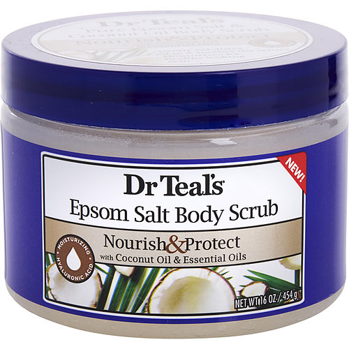 Dr. Teal'S Dr. Teal'S Epsom Salt Body Scrub - Nourish & Protect With Coconut Oil & Essential Oils --454G/16Oz