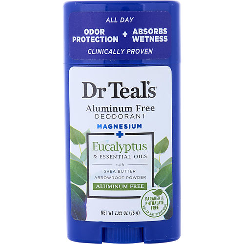 Dr. Teal'S Dr. Teal'S Aluminum Free Deodorant - Magnesium+ Eucalyptus & Essential Oils --75G/2.65Oz For Unisex