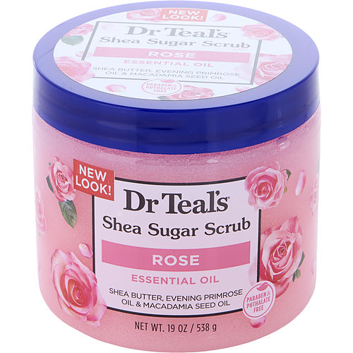 Dr. Teal'S Dr. Teal'S Shea Sugar Scrub - Rose Essential Oil --538G/19Oz For Unisex