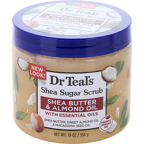 Dr. Teal'S Dr. Teal'S Shea Sugar Scrub - Shea Butter & Almond Oil With Essential Oils --538G/19Oz For Unisex