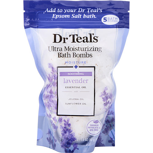 Dr. Teal'Sdr. Teal'Sultra Moisturizing Bath Bombs - Moisture + Soothing Lavender --45G/1.6Oz