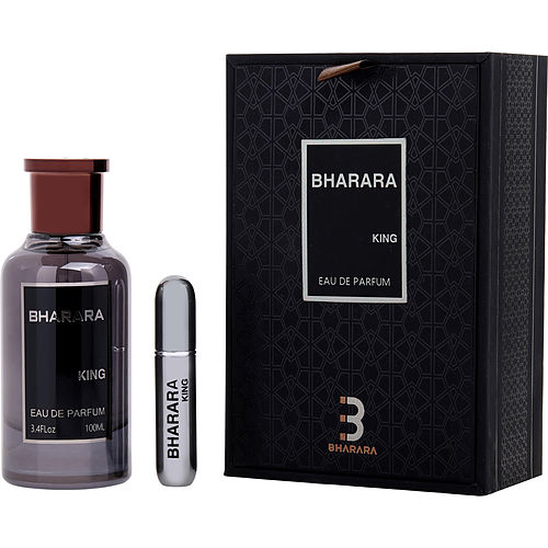Bharara Bharara King Eau De Parfum Spray 3.4 Oz + Refillable Travel Spray (Empty)