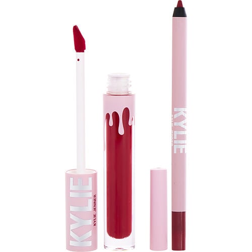 Kylie Jennerkylie By Kylie Jennermatte Lip Kit: Matte Liquid Lipstick 3Ml + Lip Liner 1.1G - # 402 Mary Jo Matte  --2Pcs