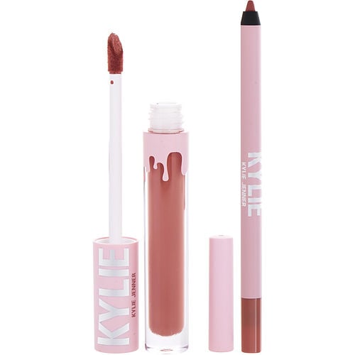 Kylie Jennerkylie By Kylie Jennermatte Lip Kit: Matte Liquid Lipstick 3Ml + Lip Liner 1.1G - # 801 Queen Matte  --2Pcs