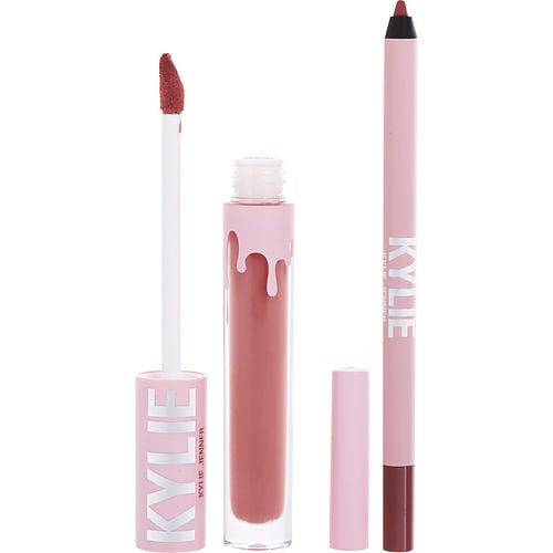 Kylie Jennerkylie By Kylie Jennermatte Lip Kit: Matte Liquid Lipstick 3Ml + Lip Liner 1.1G - # 704 Sweather Weather Matte  --2Pcs