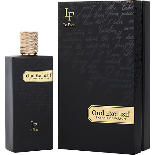 Khadlaj La Fede Oud Exclusif Extrait De Parfum Spray 4 Oz