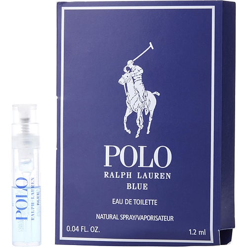 Ralph Lauren Polo Blue Edt Spray Vial On Card For Men