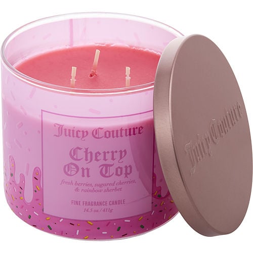 Juicy Couture Juicy Couture Cherry On Top Candle 14.5 Oz