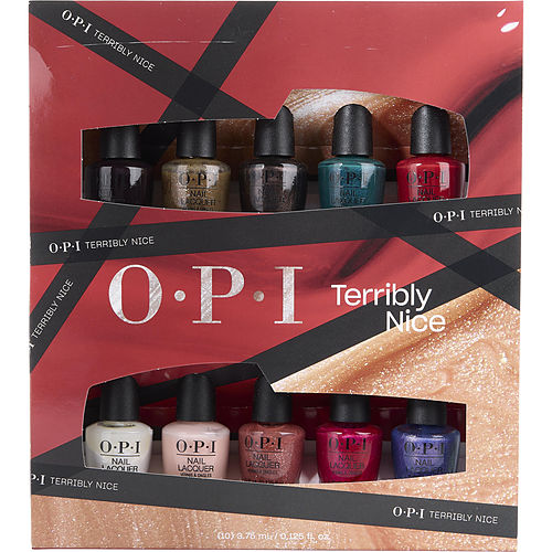 Opi Opi Opi Terribly Nice Nail Lacquer Iconics Mini Pack --10X 3.75Ml/0.125Oz For Women