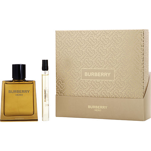 Burberryburberry Heroeau De Parfum Spray 3.4 Oz & Eau De Parfum Spray 0.34 Oz Mini