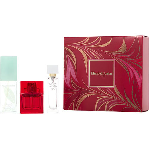 Elizabeth Arden Womens Variety 3 Piece Mini Variety With White Tea Edt Spray 0.33 Oz & Red Door Edt Spray 0.33 Oz & Green Tea Scent Spray 0.5 Oz And All Are Mini'S