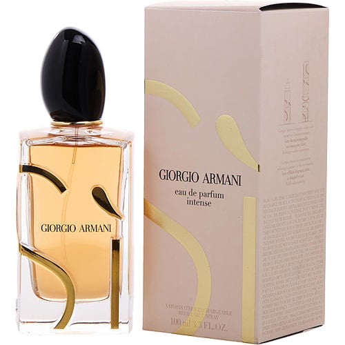 Giorgio Armaniarmani Si Intenseeau De Parfum Spray Refillable 3.4 Oz