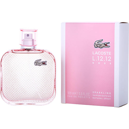 Lacostelacoste L.12.12 Rose Sparklingedt Spray 3.3 Oz