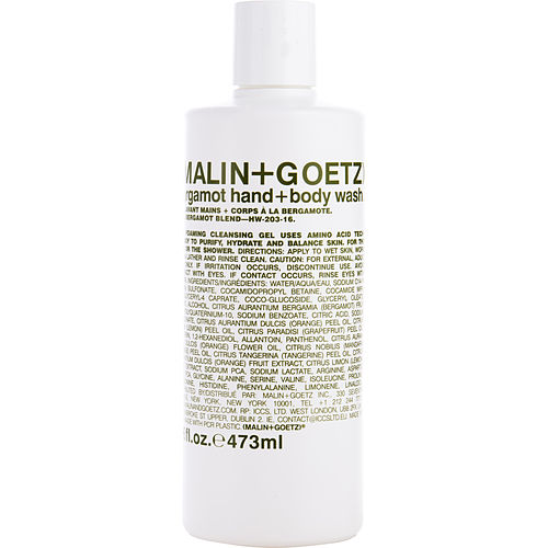 Malin + Goetzmalin+Goetz Bergamothand & Body Wash 16 Oz