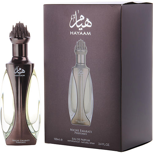 Lattafa Niche Emarati Hayaam Eau De Parfum Spray 3.4 Oz