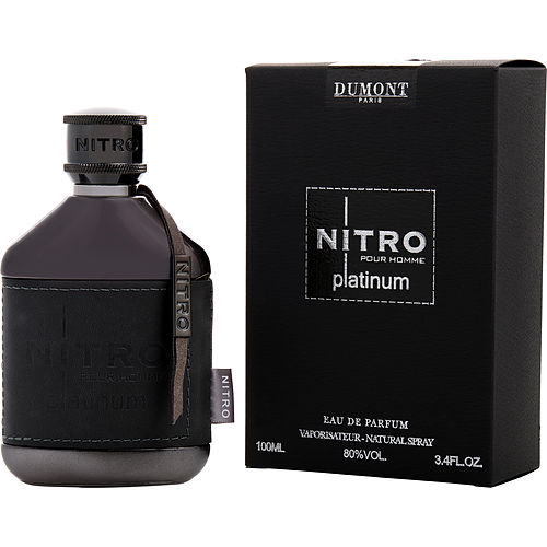 Dumont Paris Nitro Platinum Pour Homme Eau De Parfum Spray 3.4 Oz