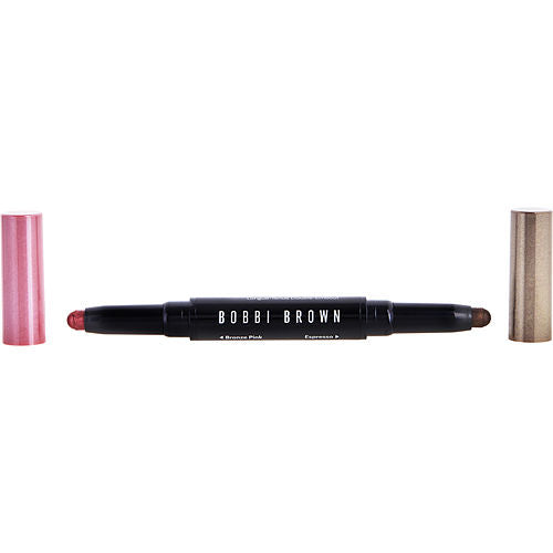 Bobbi Brown Bobbi Brown Dual Ended Long Wear Cream Shadow Stick - # Bronze Pink / Espresso  --1.6G/0.05Oz