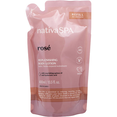 Nativa Spa Nativa Spa Ros脙漏 Replenishing Body Lotion --400Ml/13.5Oz