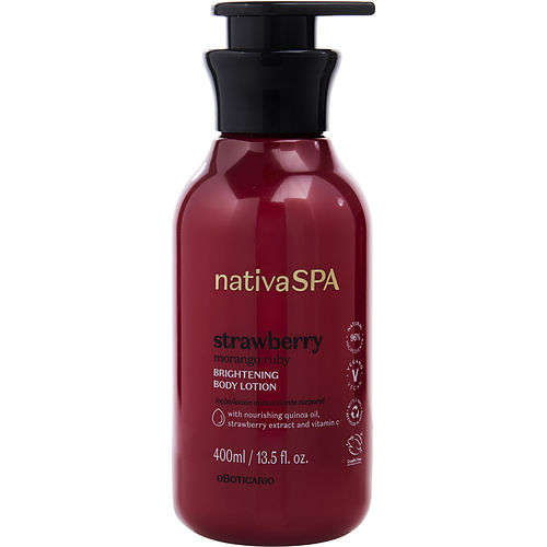 Nativa Spa Nativa Spa Strawberry Brightening Body Lotion --400Ml/13.5Oz
