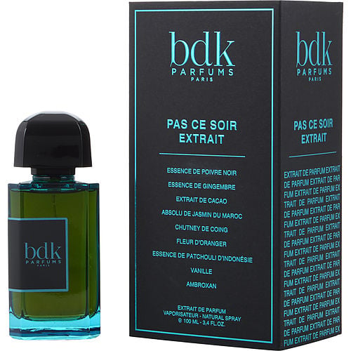 Bdk Parfums Bdk Pas Ce Soir Extrait De Parfum Spray 3.4 Oz