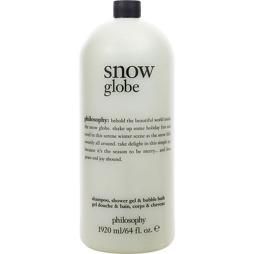 Philosophyphilosophysnow Globe Shampoo, Shower Gel & Bubble Bath --1920Ml/64Oz