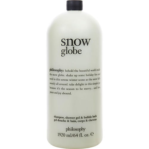 Philosophy Philosophy Snow Globe Shampoo, Shower Gel & Bubble Bath --1920Ml/64Oz For Women