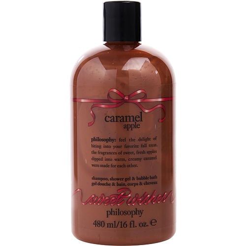 Philosophy Philosophy Caramel Apple Shampoo, Shower Gel & Bubble Bath --480Ml/16Oz