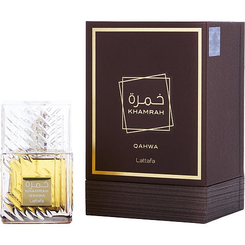 Lattafalattafa Khamrah Qahwaeau De Parfum Spray 3.4 Oz