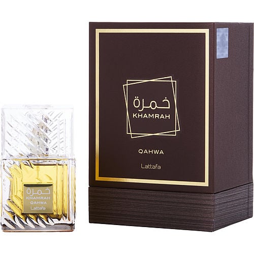 Lattafa Lattafa Khamrah Qahwa Eau De Parfum Spray 3.4 Oz For Unisex