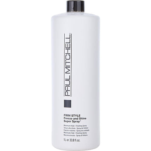 Paul Mitchellpaul Mitchellfreeze And Shine Super Spray Maximum Hold Shiny Finish 33.8 Oz