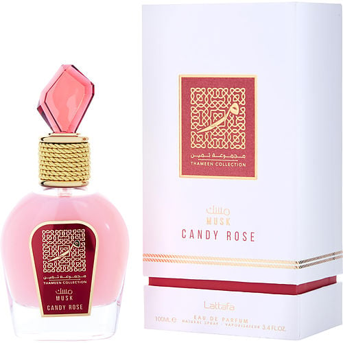 Lattafa Lattafa Musk Candy Rose Eau De Parfum Spray 3.4 Oz (Thameen Collection) For Unisex