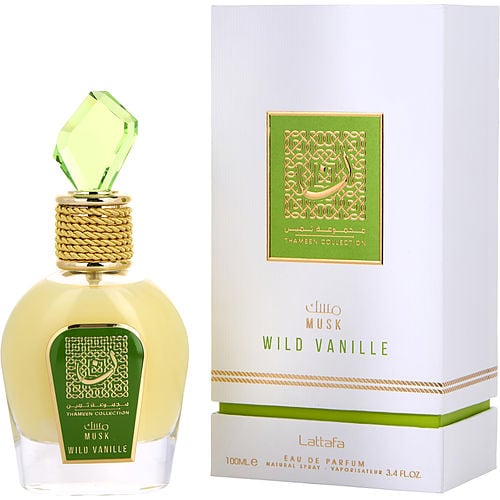 Lattafalattafa Musk Wild Vanilleeau De Parfum Spray 3.4 Oz (Thameen Collection)