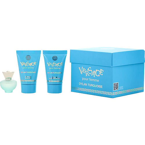 Gianni Versaceversace Dylan Turquoiseedt 0.17 & Body Gel 0.8 Oz & Shower Gel 0.8 Oz