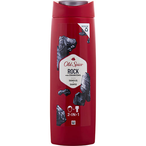 Shulton Old Spice Rock Shower Gel + Shampoo 13.5 Oz